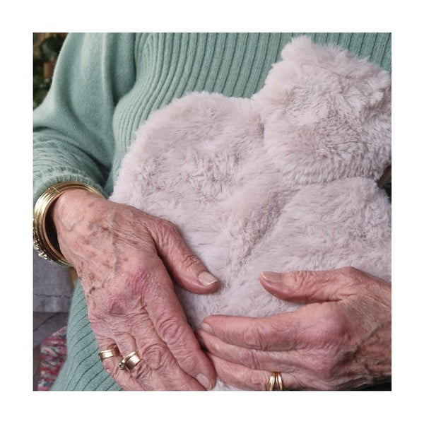 Svetlo siv termofor iz mikropliša 1 l – Hugo Frosch-image-1