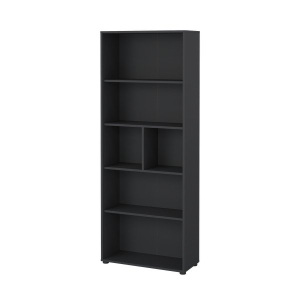 Antracitno siv regal 80x205 cm Sign – Tvilum-image-3