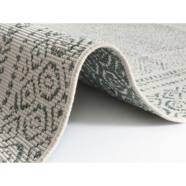 Zeleno-bel zunanji tekač Ragami Berlin, 80 x 250 cm-image-2