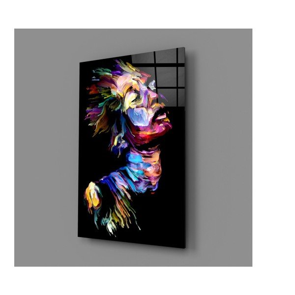 Steklena slika Insigne Effect Woman, 46 x 72 cm-image-3