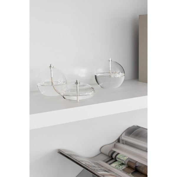 Steklena oljna svetilka (višina 10 cm) Aura – Mette Ditmer Denmark-image-2