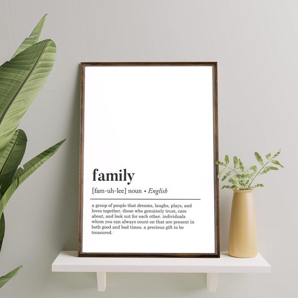 Slika 50x70 cm Family – Wallity-image-2
