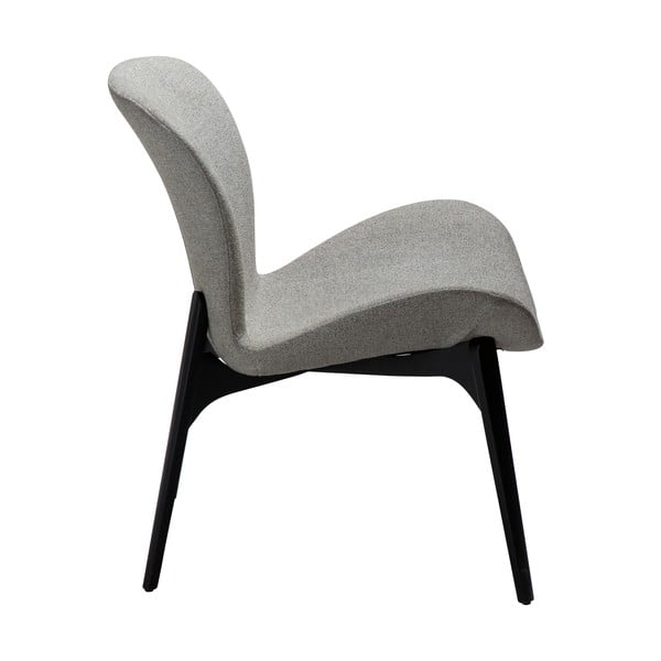 Siv fotelj iz tkanine bouclé Paragon – DAN-FORM Denmark-image-2