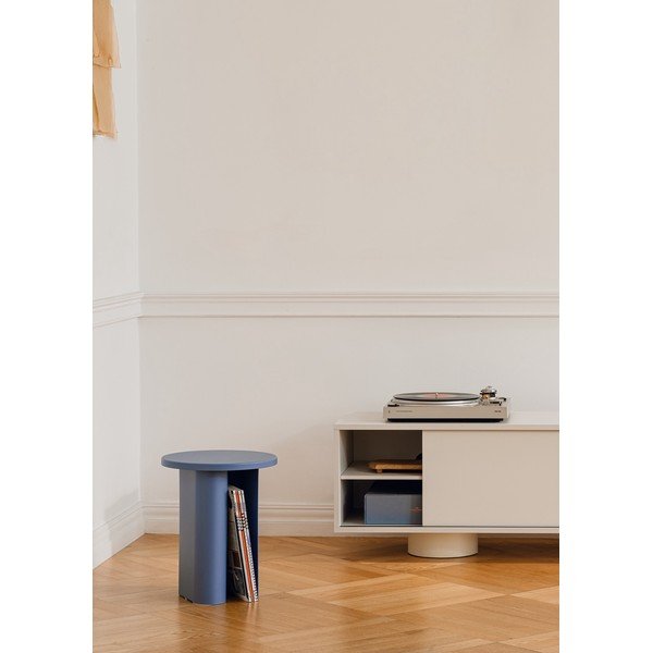 Kovinska okrogla stranska mizica ø 35 cm Sato – noo.ma-image-2