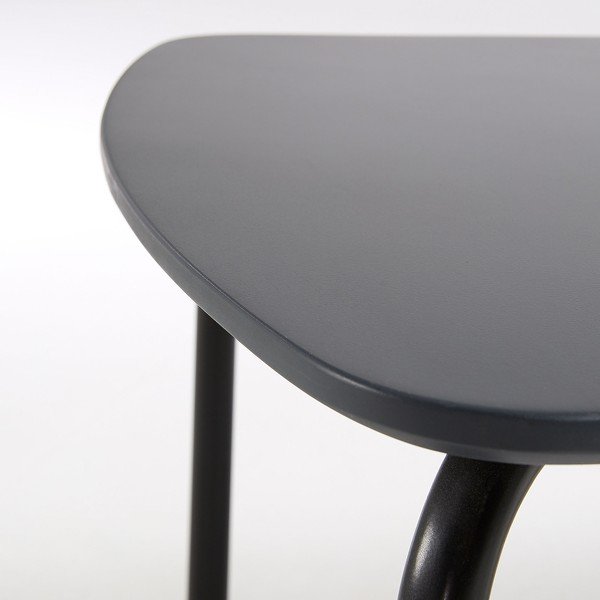 Črna miza La Forma Tramp, 160 x 80 cm-image-3