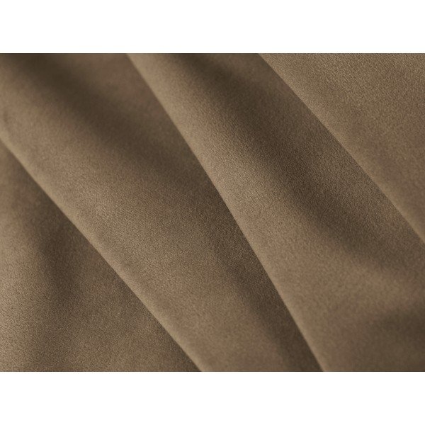 Sivorjava žametna sedežna garnitura 140 cm Abby – Micadoni -image-3