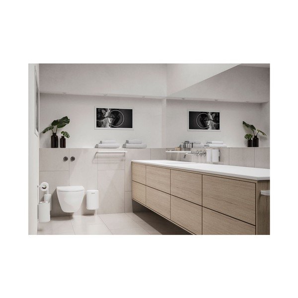 Dvojno držalo za brisače White Zone Rim, širine 44 cm-image-1