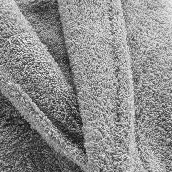 Svetlo siv bombažen kopalni plašč velikosti M Tendresse – douceur d'intérieur-image-2