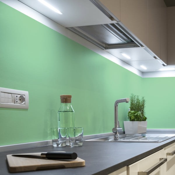 Stenska nalepka 200x60 cm Mint Green - Ambiance-image-2