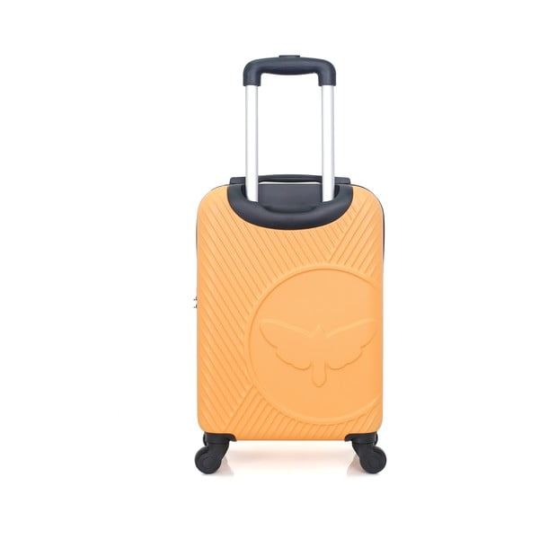 Oranžen kovček na 4 kolesih LPB Francis, 31 l-image-2