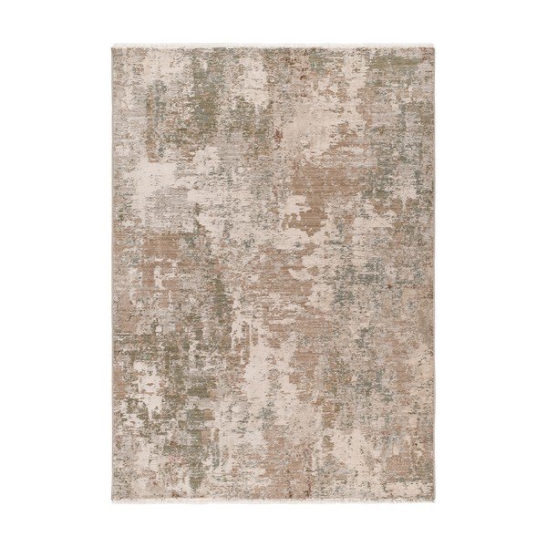 Kaki zelena/bež preproga 120x160 cm Ona – Universal