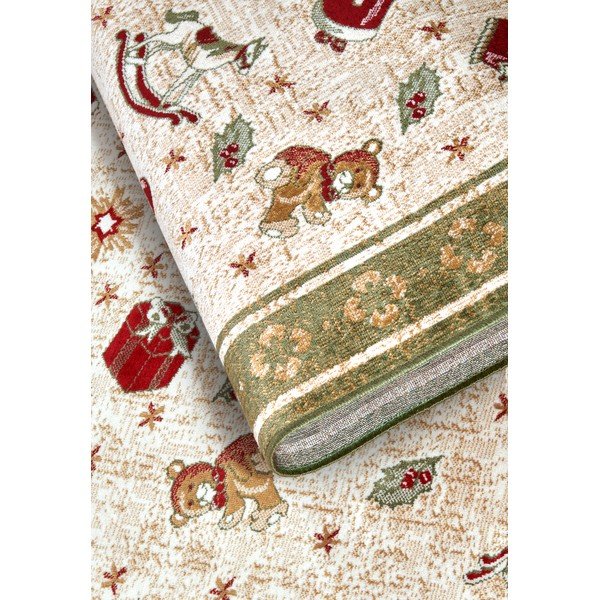 Zelena preproga z božičnim motivom iz mešanice bombaža 160x230 cm Toy's Delight Green Christmas – Villeroy&Boch-image-4
