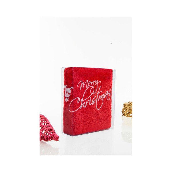 Brisača za kopanje Christmas Merry Red, 30 x 50 cm-image-2