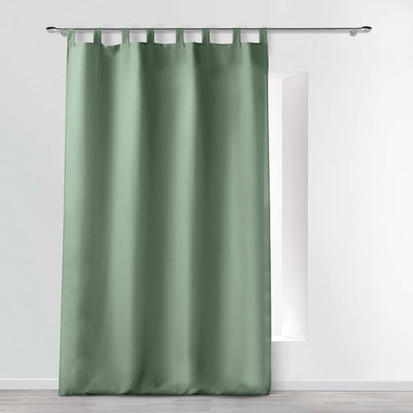 Zelena zavesa 140x260 cm Essentiel – douceur d'intérieur