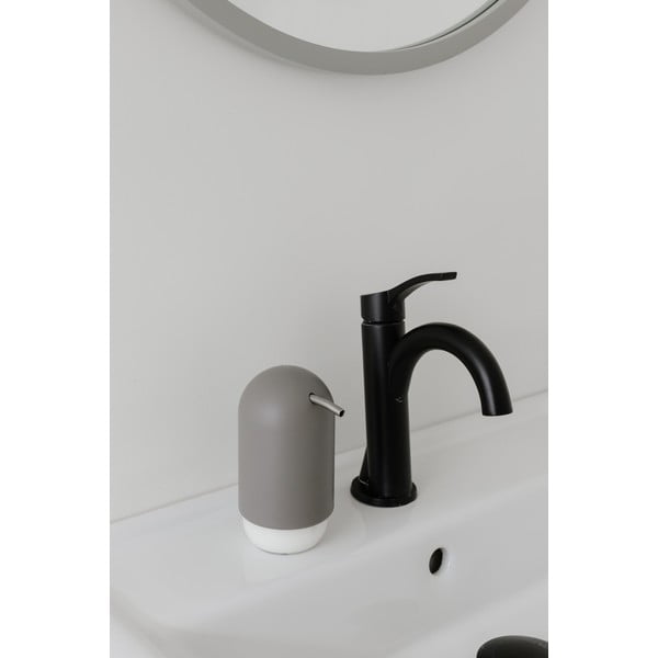 Siv plastični dozirnik za milo 230 ml Touch - Umbra-image-4