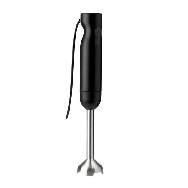 Črn palični plastičen mešalnik Foodie – RIG-TIG