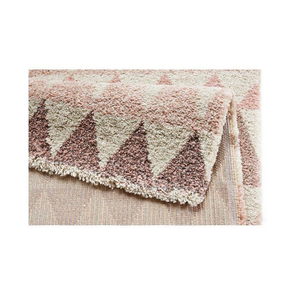 Krem in roza preproga Mint Rugs Allure Rose, 200 x 290 cm-image-3