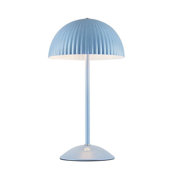 Modra kovinska namizna svetilka s kovinskim senčilom (višina 33,5 cm) Zin – Markslöjd