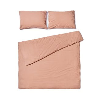 Naravno rjava bombažna posteljnina Bonami Selection, 160 x 220 cm