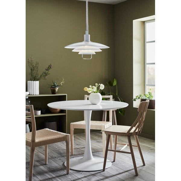 Bela viseča svetilka Markslöjd Kikrenes, ø 48 cm-image-1