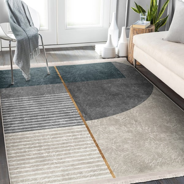 Modro-siva preproga 160x230 cm - Mila Home-image-2