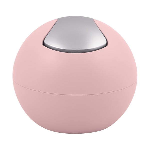 Rožnat plastičen koš za smeti 1 l Bowl Matt – Spirella