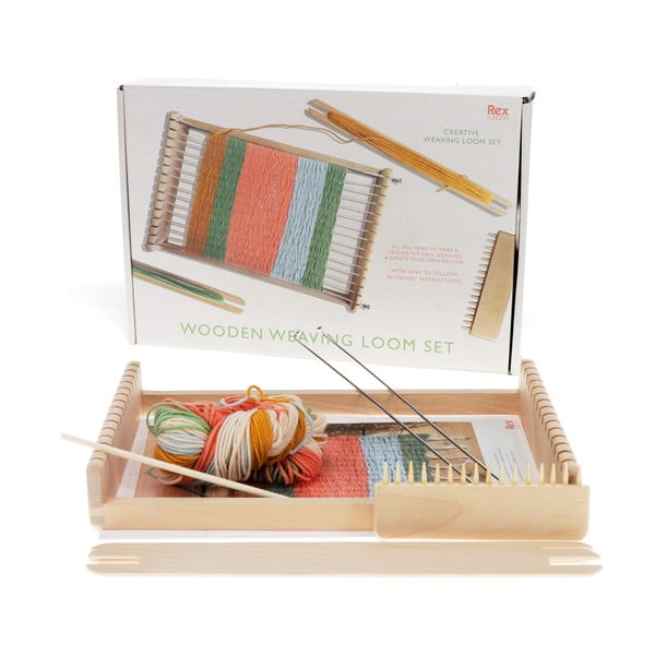 Komplet za ustvarjanje Weaving Loom Set – Rex London