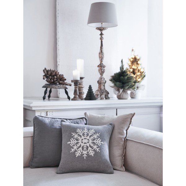 Prevleka za blazino 40x40 cm Snowflake - Westwing Collection-image-3