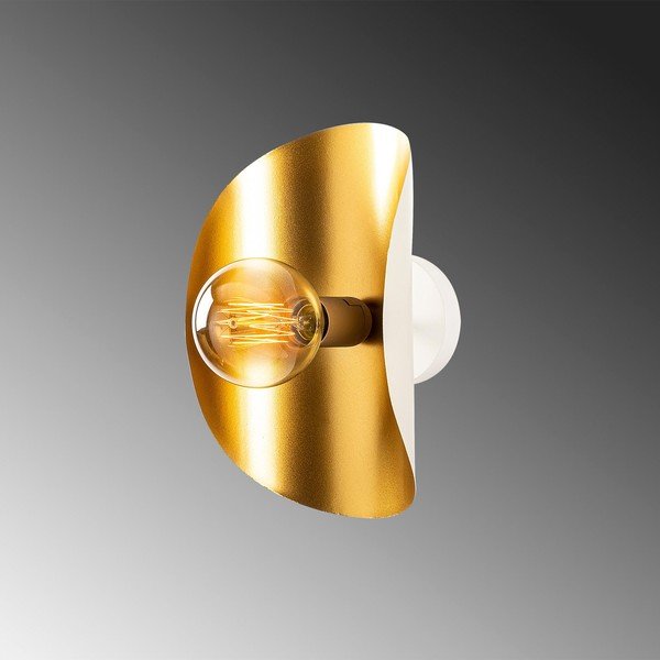 Bela/zlata stenska svetilka Sivani – Opviq lights-image-4