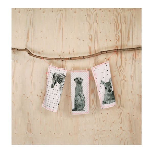 Kuhinjska brisača PT LIVING Hearts Deer, 50 x 70 cm-image-1