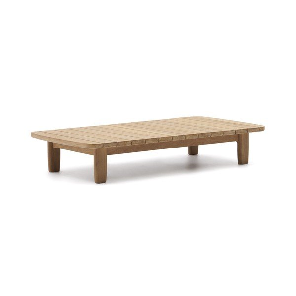Vrtna miza iz tikovine 70x140 cm Tirant - Kave Home-image-4