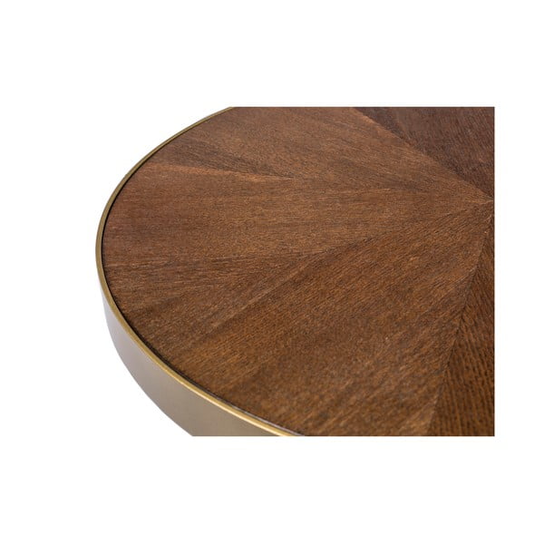 Jedilna miza z mizno ploščo v jesenovem dekorju 90x180 cm Denise – White Label-image-4