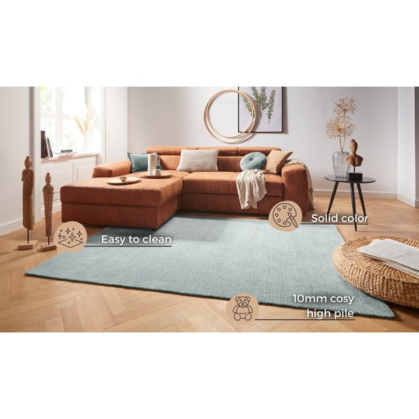 Svetlo modra preproga Mint Rugs Supersoft, 120 x 170 cm-image-4