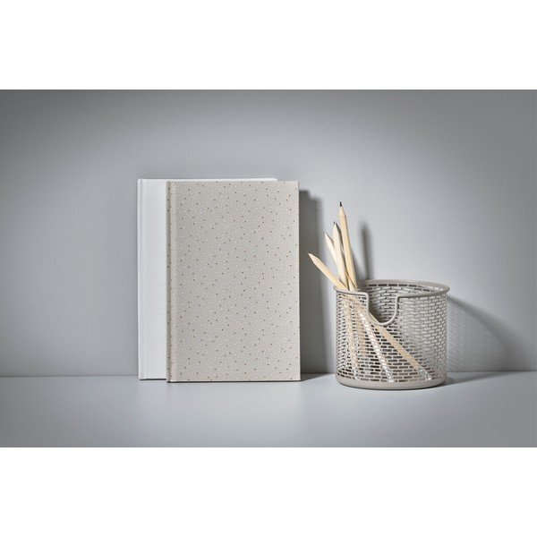 Siva kovinska košara za shranjevanje Zone Inu, ø 10 cm-image-1