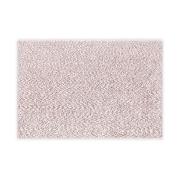 Roza bombažna kopalniška preproga Foutastic Grade, 60 x 90 cm-image-1