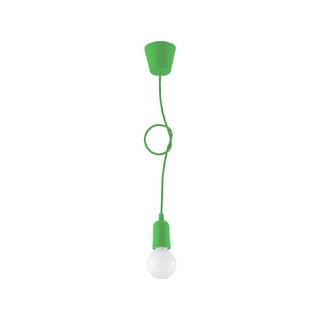 Zelena viseča svetilka 9x9 cm Rene - Nice Lamps