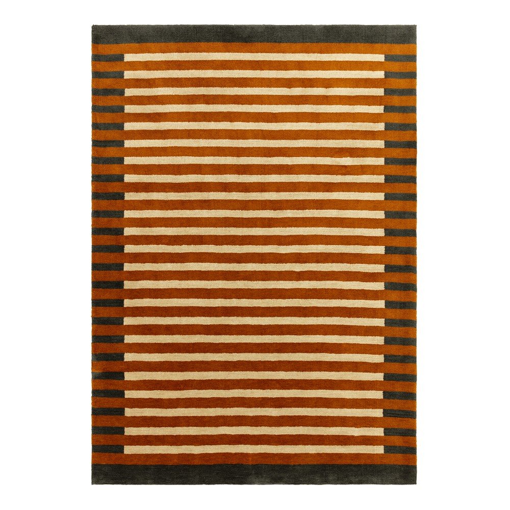 Oranžna preproga iz recikliranih vlaken 120x170 cm Lois