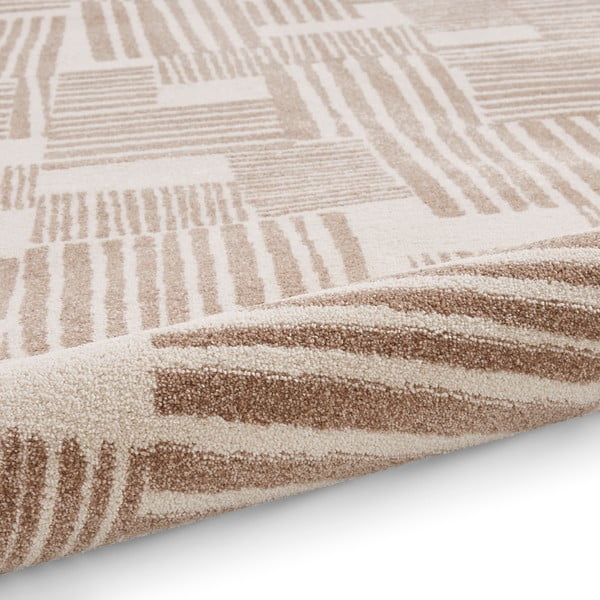 Svetlo rjava preproga 120x170 cm Blocks – Catherine Lansfield-image-3