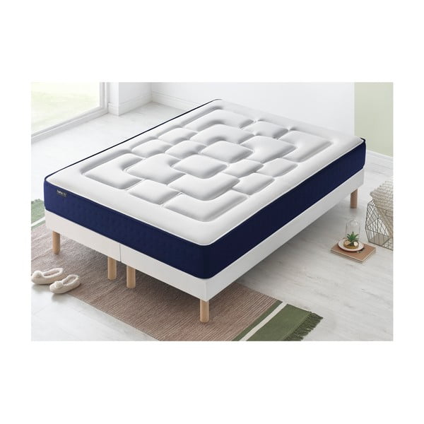 Dvoposteljna postelja z ležiščem Bobochic Paris Velours, 80 x 200 cm + 80 x 200 cm
