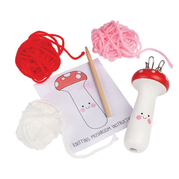 Komplet za ustvarjanje Knitting Kit Mushroom – Rex London-image-3
