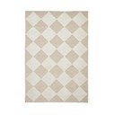 Belo-bež pralna preproga 160x230 cm Lyna Beige&White – Think Rugs