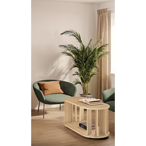 Mizica v hrastovem dekorju v naravni barvi 50x110 cm Nora – TemaHome-image-4