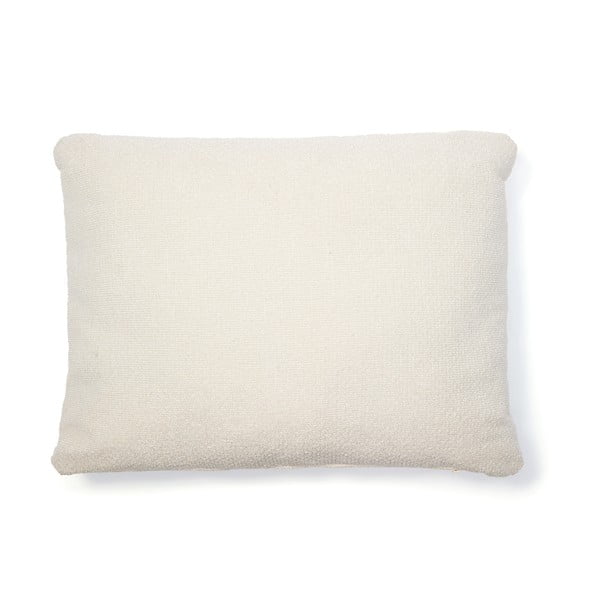 Kremno bela okrasna blazina za sedežno garnituro iz šenilje Martina – Kave Home