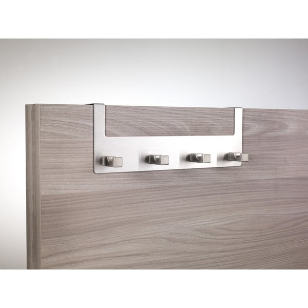 Kovinski obešalnik za vrata v srebrni barvi 32 cm Yale – Tomasucci-image-1