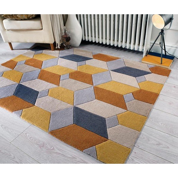 Rumena preproga Flair Rugs Scope, 80 x 150 cm-image-4