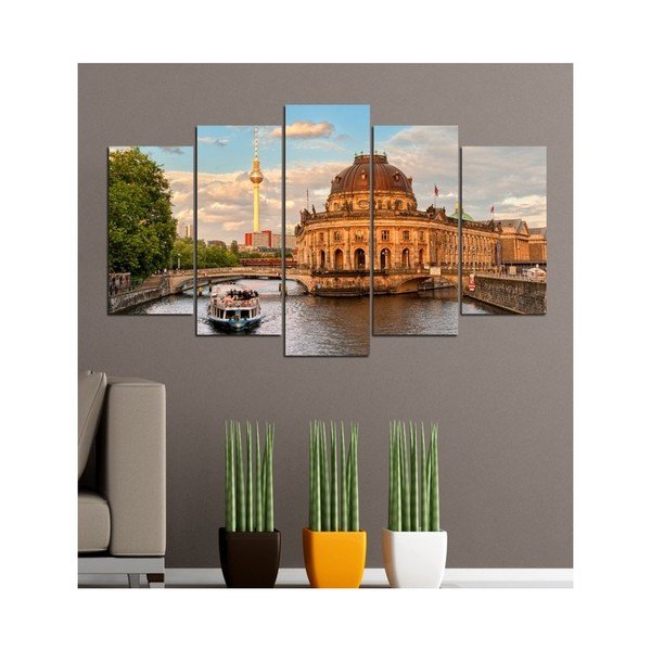 Večdelna 3D umetnina Zgodovinska stavba, 102 x 60 cm-image-1