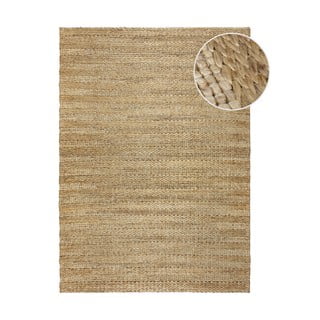 Ročno tkana preproga iz konopljastega osleza v naravni barvi 200x290 cm Drew Stripe – Flair Rugs