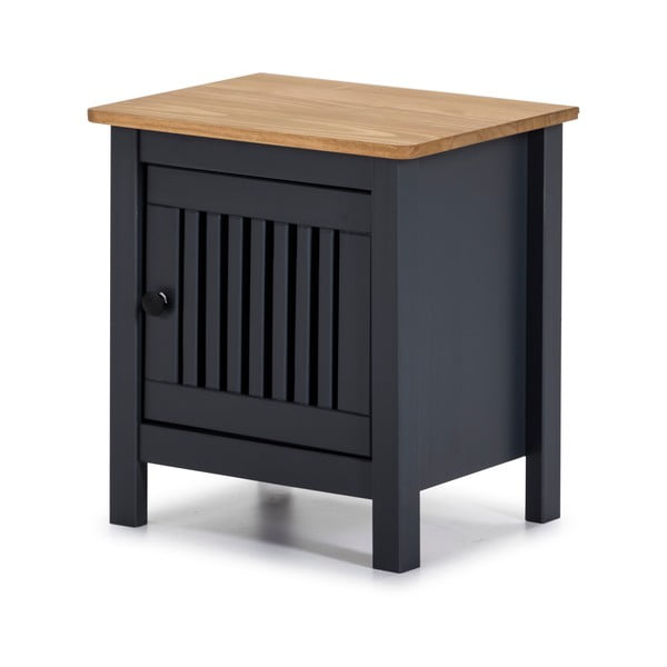 Siva lesena nočna omarica Marckeric Bruna-image-3