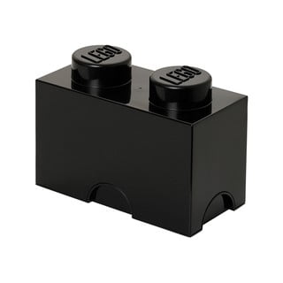 Črna dvojna škatla za shranjevanje LEGO®