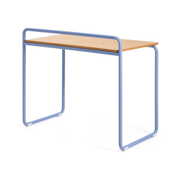 Otroška pisalna miza z mizno ploščo v jesenovem dekorju 45x82 cm Tinn – Kave Home-image-3